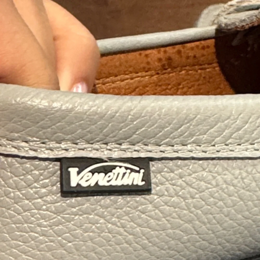 Venettini Gray Kids Loafers Driving Shoes Size 11 - Picture 5 of 6